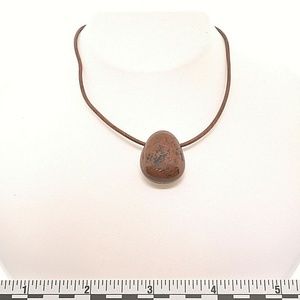 NWT Mahogany Obsidian Artisan Unisex Necklace